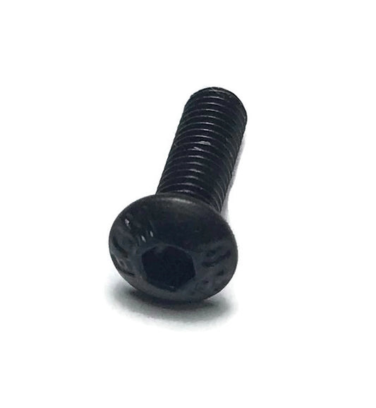 10mm M3 Class 12.9 Steel Button Head Screw Black Anodized (10 pieces)