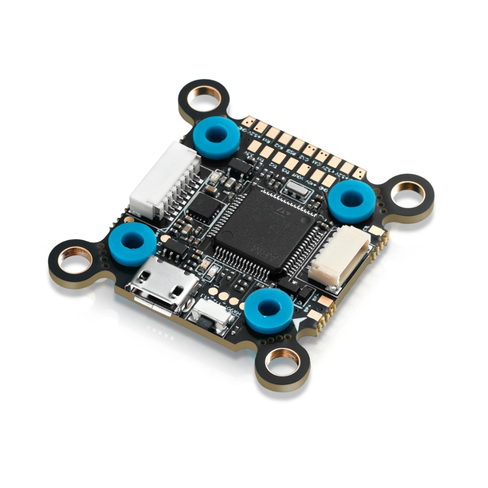 Hobbywing XRotor Micro F7 Flight Controller and 45A 4in1 ESC Tower Stack - 20x20