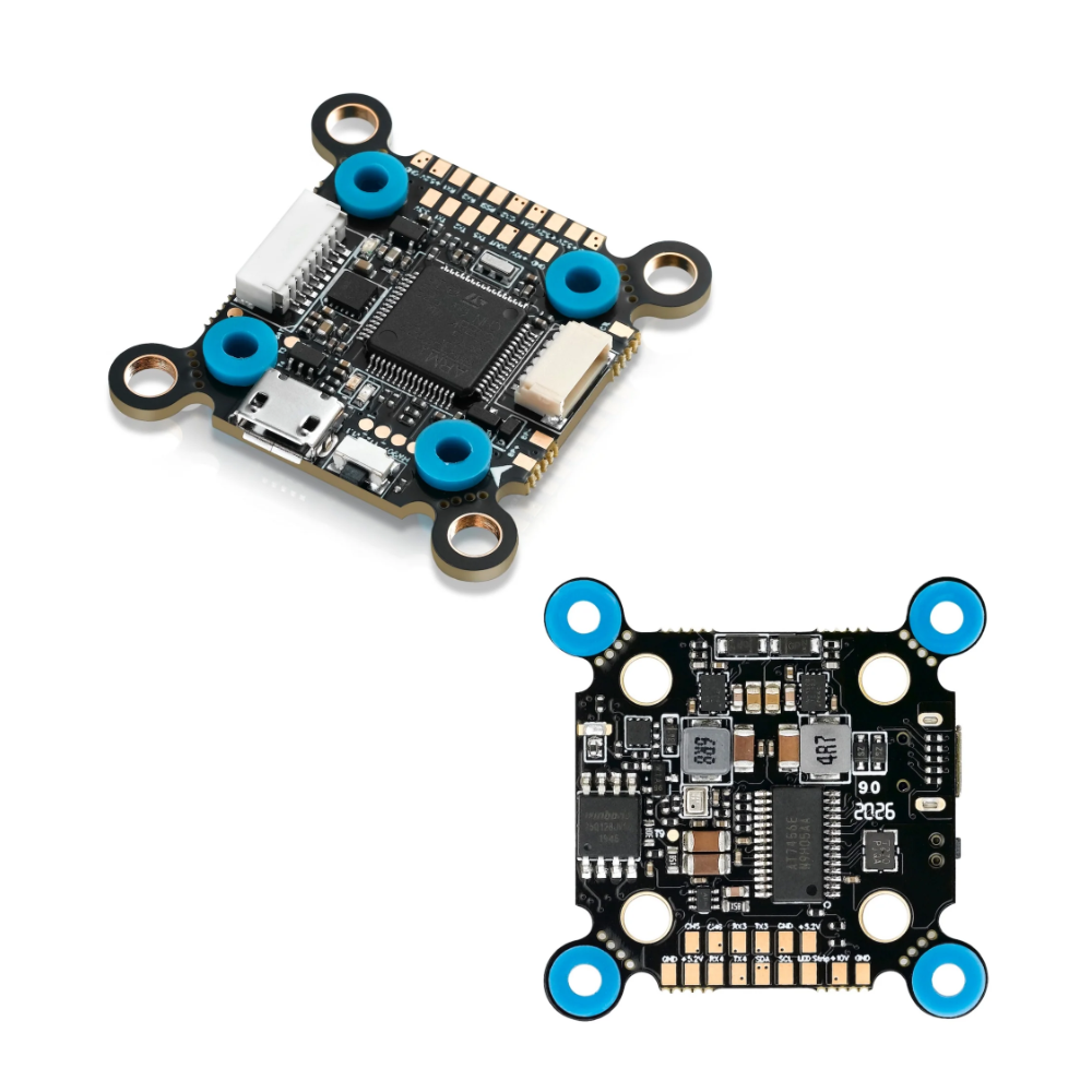 Hobbywing XRotor F7 Flight Controller and 65A G2 4in1 ESC Tower Stack - 30x30