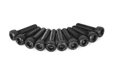8mm M2 Iron Cup Head Screw Black Anodized (10 pieces) for Bobcat, Chameleon Ti, Chameleon Ti LR, Rooster, or Japalura