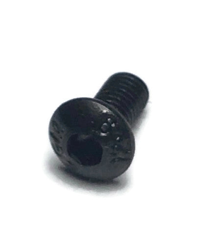 6mm M3 Class 12.9 Steel Button Head Screw Black Anodized (10 pieces)