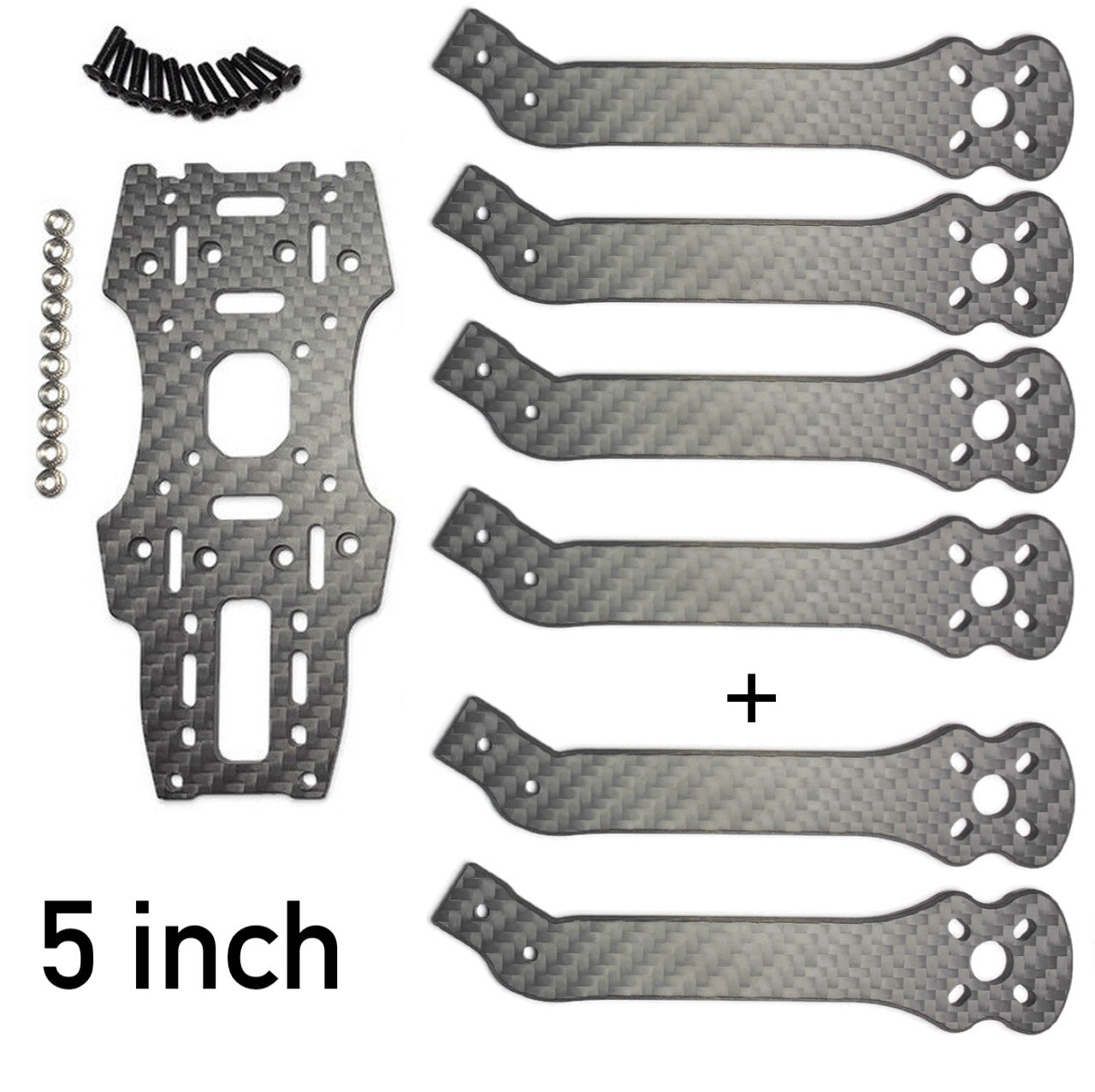 Badger Conversion Kit for Marmotte (+2 extra arms) - Choose 5" or 6"