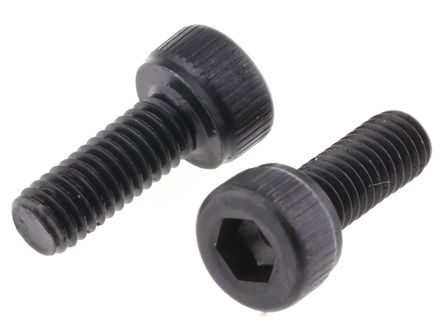 16mm M3 Steel Cup Head Screw Black Anodized (10 pieces) for Beaver