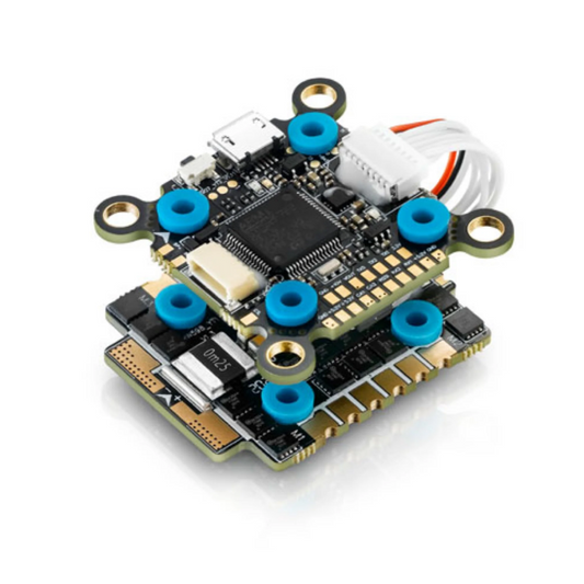 Hobbywing XRotor Micro F7 Flight Controller and 40A 4in1 ESC Tower Stack - 20x20