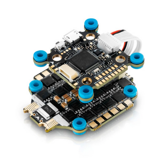 Hobbywing XRotor F7 Flight Controller and 65A G2 4in1 ESC Tower Stack - 30x30