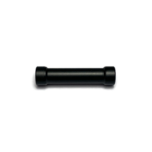 25mm M3 F/F Aluminum Tapped Standoff / Spacer Black Anodized 6mm O.D. Profiled for Beaver