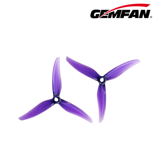 Gemfan 5.1" Fury 5131.0 Racing Prop Set (2 CW, 2 CCW) - Choose Color