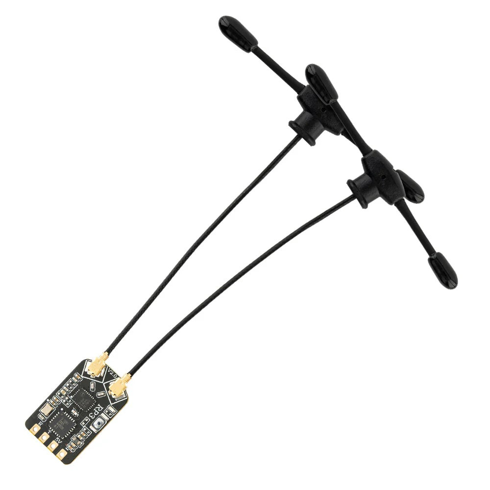 RadioMaster RP3 V2 2.4GHz ELRS Nano Diversity Receiver w/ Dual T Antennas