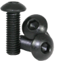 8mm M3 Steel Button Head Screw Black Anodized (10 pieces) for Mongoose, Japalura, or SRC Bangarang